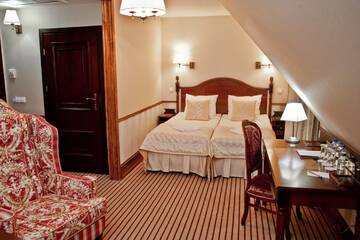 Фото номера Стандартный двухместный номер с 1 кроватью Отель Hotel St. Bruno г. Гижицко 4