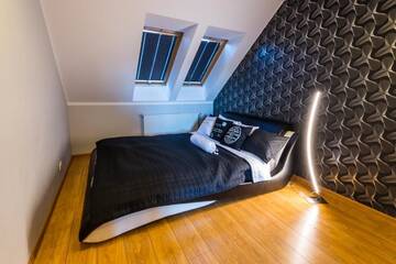 Фото номера Apartment with terrace and lake view - Split Level Апартаменты Apartament U Virusa Przy Porcie z widokiem na jezioro г. Гижицко 54