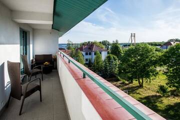 Фото номера Apartment with terrace and lake view - Split Level Апартаменты Apartament U Virusa Przy Porcie z widokiem na jezioro г. Гижицко 7